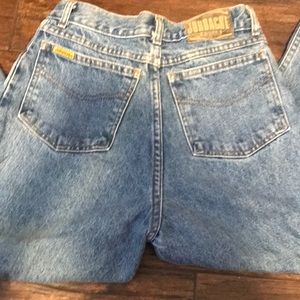 Vintage -Jordache 90,s jeans, high rise with ankle zipper